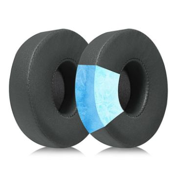 Ice Feeling Gel Replacement Earpads for Beats Solo3/Solo2 - 1 Pair (Titanium) - 1