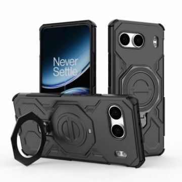 OnePlus Nord 4 5G Black MagSafe Magnetic TPU+PC Phone Case Global - 1