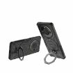 For Honor X60 5G J-20 Black MagSafe Magnetic TPU+PC Phone Case - 5