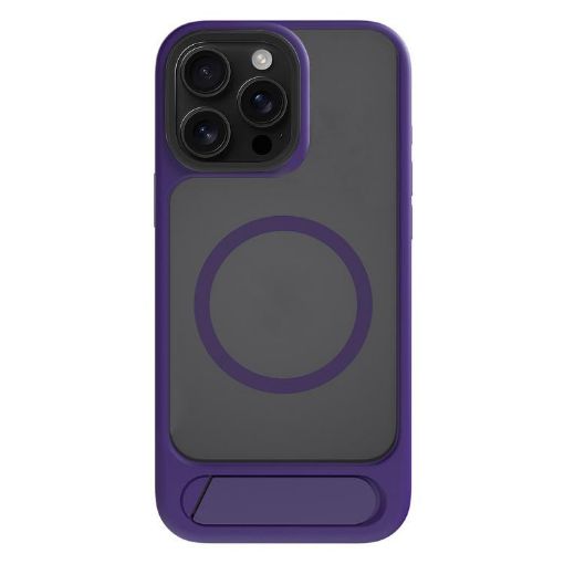 iPhone 13 Pro Max Kalebol MagSafe Tilt Holder Case - Purple - 1