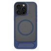 iPhone 13 Pro Kalebol MagSafe Tilt Holder Case Navy Blue Hybrid TPU - 1