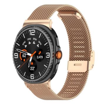 Samsung Galaxy Watch 8/8 Classic/Ultra Metal Mesh Band Rose Gold - 1