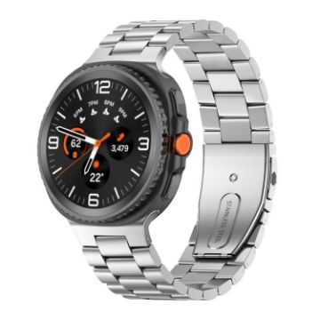 Samsung Galaxy Watch 8/8 Classic/Ultra 2 Stainless Steel Band Silver - 1