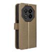 Meizu Note 16 5G Brown Diamond Texture Leather Phone Case - 3