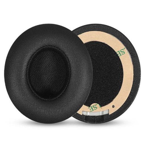 Protein Leather Replacement Earpads for Beats Solo4 - Matte Black (1 Pair) - 1