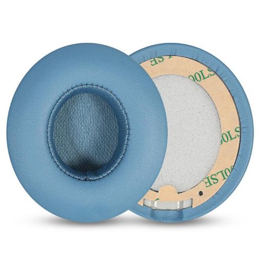 Cyan Protein Leather Replacement Earpads for Beats Solo4 - 1 Pair - 1