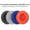 Replacement Earpads for Beats Solo Pro - Red Protein Leather (1 Pair) - 2