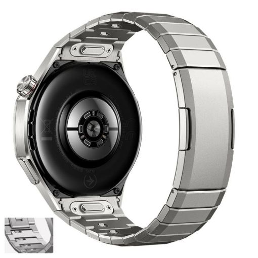 Huawei Watch GT 5 Pro Titanium Alloy Quick Release Band - Titanium Color - 1