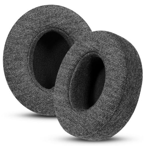 Cotton Replacement Earpads for Beats Studio3/2 - 1 Pair (Black) - 1