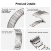 Huawei Watch 4 Pro Titanium Alloy Band - Grey Bamboo Joint HW Buckle - 6