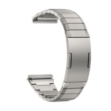 Huawei Watch 4 Pro Titanium Alloy Band - Silver Bamboo Joint HW Buckle - 1