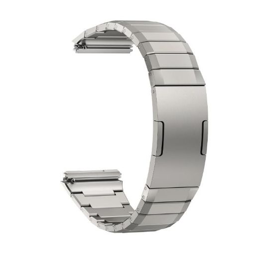 Huawei Watch 4 Pro Titanium Alloy Band - Silver Bamboo Joint HW Buckle - 1