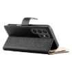 Samsung Galaxy S25 Ultra 5G Leather Wallet Case with Strap - Black - 5