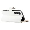 Samsung Galaxy S23 5G Leather Wallet Case with Strap - White - 5