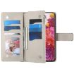 Samsung Galaxy S20 Brown Leather Wallet Case with Strap & Card Slots - 4