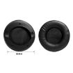 Protein Leather Replacement Earpads for EDIFIER G4 Pro - 2pcs (Black) - 2