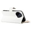 Realme 11 4G White Leather Wallet Phone Case with Strap & Zipper - 5