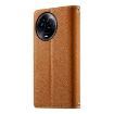 Realme 11 5G/Narzo 60x Brown Leather Wallet Phone Case with Strap - 3