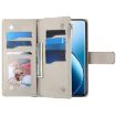 Realme 13/12/Narzo 70 Leather Wallet Phone Case with Strap - Brown - 4