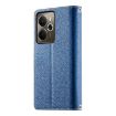 Realme 14/P3 5G Dark Blue Leather Wallet Phone Case with Strap - 3