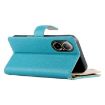 Realme C67/12 Lite Global Leather Wallet Phone Case with Strap - Blue - 5