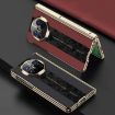 Huawei Mate X3/X5 GKK Leather Folding Phone Case - Black Cloud Pattern - 9
