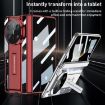 Huawei Mate X6 GKK Magnetic Folding Supercar Phone Case - Silver - 8