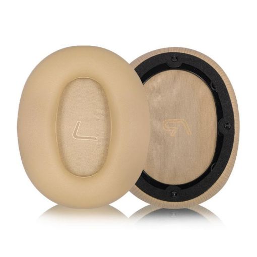 Replacement Earpads for EDIFIER W830BT/W860NB - Apricot Protein Leather - 1