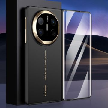 Huawei Mate X6 GKK Ultra-thin Folding Phone Case - Black Gold - 1