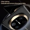 Huawei Mate X6 GKK Ultra-thin Folding Phone Case - Black Gold - 9
