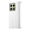 Xiaomi 14T White Leather Wallet Phone Case with Strap & Multi-card Slots - 3