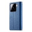 Xiaomi 15 Multi-card Zipper Wallet Leather Phone Case with Strap, Blue - 3