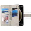 Xiaomi 15 Ultra Blue Leather Wallet Phone Case with Strap & Zipper - 4