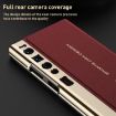 Huawei Mate Xs 2 Red Leather Flip Case - GKK Electroplated Folding Cover - 7