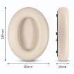 Protein Leather Earpads 2pcs for EDIFIER MT6 Pro (Black) Replacement - 4