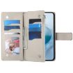 Redmi 12/Note 12R Wallet Leather Phone Case with Strap - Blue - 4