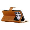 Redmi K70/K70 Pro/Poco F6 Pro Brown Leather Wallet Phone Case with Strap - 5