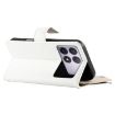 Redmi K70/K70 Pro/Poco F6 Pro Leather Wallet Case with Strap - White - 5