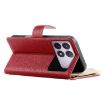 Redmi K70/K70 Pro/Poco F6 Pro Leather Wallet Case with Strap - Red - 5