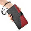 Redmi Note 12 4G/12R Pro Leather Wallet Case with Strap - Black - 7