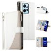 Redmi Note 12 4G/12R Pro Wallet Leather Case with Strap - White - 1