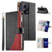 Redmi Note12 Pro+/Explorer Wallet Leather Case with Strap (Black) - 1