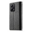Redmi Note12 Pro+/Explorer Wallet Leather Case with Strap (Black) - 3