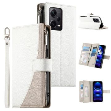 Redmi Note12 Pro+/Explorer Wallet Leather Case with Strap - White - 1