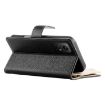 Redmi Note 12S/11 4G Leather Wallet Case with Strap - Black - 5