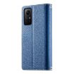 Redmi Note 12S/11 4G Leather Wallet Case with Strap - Dark Blue - 3