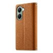 Redmi Turbo 4/Xiaomi Poco X7 Pro Brown Leather Wallet Case with Strap - 3