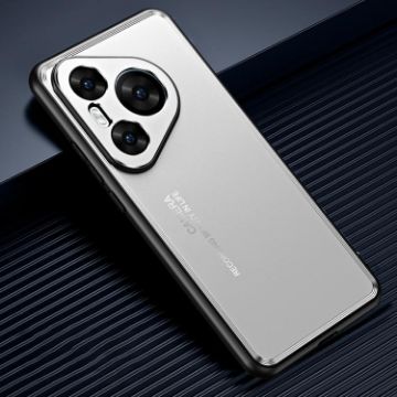 Huawei Pura 80 Ultra 5G Silver Frosted Metal Phone Case - 1