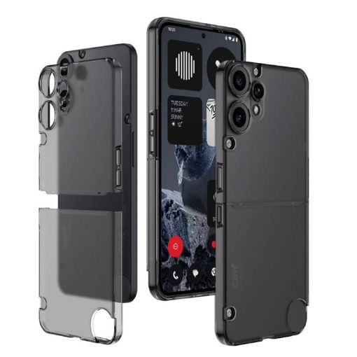 Nothing CMF Phone 2 Pro GKK Matte Translucent Black Case - 1