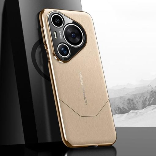 Huawei Pura 70 Pro/Pro+ Gold Electroplated Premium Phone Case - 1